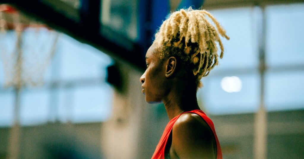 female basketball player